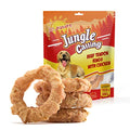 Jungle Calling Chicken Wrapped Beef Tendon Rings, Hip and Joint Support - size: 10.6 Ounce (Pack of 1)