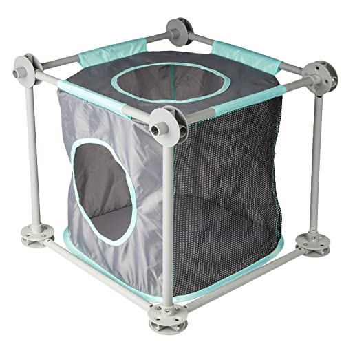Kitty City Outdoor Catio Furniture and Play Kits for Cats, Cubes Replacement - color: Polyester Cube House