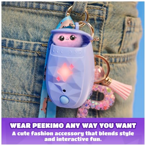 Purple Interactive Pet and Wearable Charm Accessory, 100+ Reactions - color: Purple