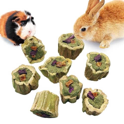 Rabbit Chew Toys for Teeth Guinea Pig Treats Papaya Toy for Bunny (3.5oz) - size: 3.5oz（A）
