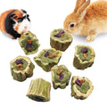 Rabbit Chew Toys for Teeth Guinea Pig Treats Papaya Toy for Bunny (3.5oz) - size: 3.5oz（A）