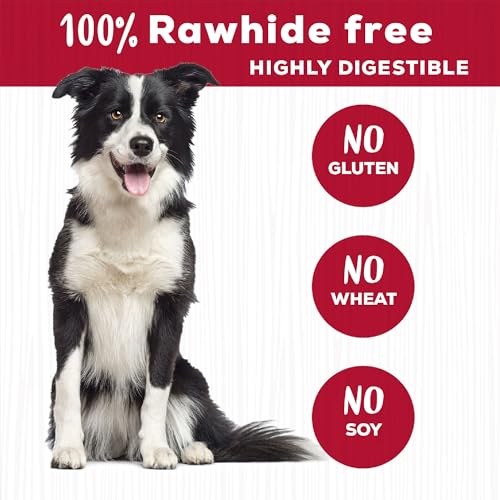 Country Kitchen Rawhide Free Beef Rings Dog Chews, 7 Count - size: 7 Count (Pack of 1)