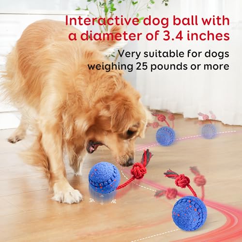Smart Interactive Dog Toys Ball for Medium and Large Dogs to Keep Them Busy
