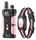 SLOPEHILL Dog Shock Collar,4200FT Dog Training Collar with Remote,Pink - color: Pink