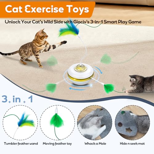 Cat Toys Interactive Cats Exercise Felt Cover Toy
