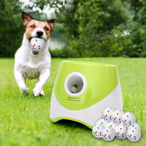 Automatic Ball Launcher for Dogs, 3 Distance Settings