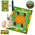 NFL Kansas City Chiefs Dog Snuffle Mat – Interactive Pet Slow Feeder, Football Field Design Food Puzzle Toy for Dogs & Cats, Foraging Activity Mat for Smarter Feeding - color: KANSAS CITY CHIEFS