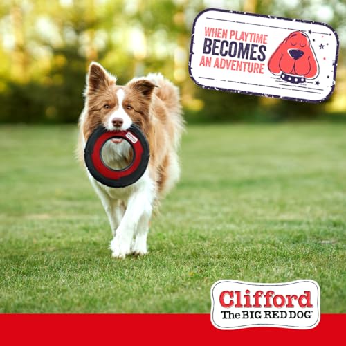 Clifford Dog Flying Disc (Medium, Rubber)