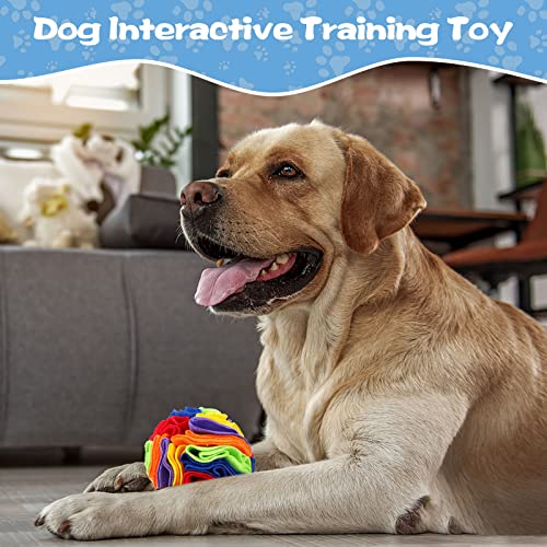 2 Pcs Snuffle Ball for Dogs Interactive Dog Toys Encourage Foraging Skills - color: 2 Pcs