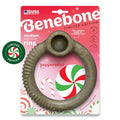 Benebone Ring Dog Chew Toy for Aggressive Chewers, Peppermint, Medium - size: Medium