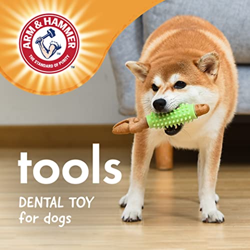 Arm & Hammer Chew Tools Compressed Wood Wrench Dog Chew Toy, 8 in - color: Wrench, size: 8 Inch