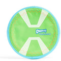 Chuckit! Max Glow Paraflight Flying Disc Dog Toy, Large, 1 Pack - color: Green/Max Glow, size: Large