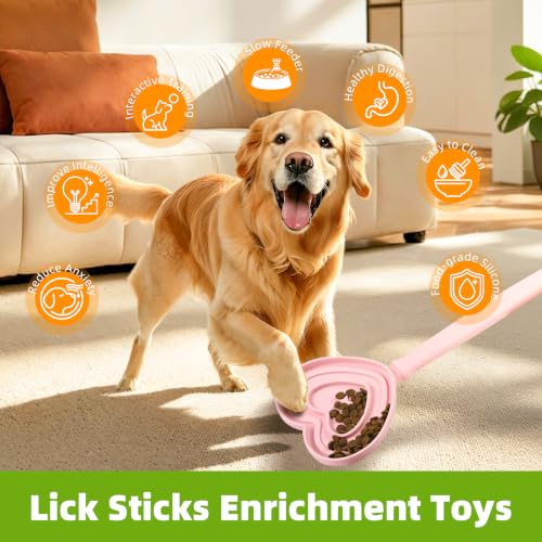 Lickable Spoons Cat Treats Slow Feeding Bowl Dat Slow Feeder Lick Mat