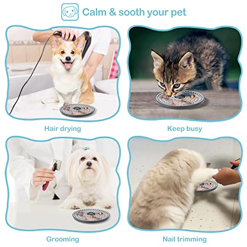 Avont Lick Mat Bundle with Dog Cat Playpen