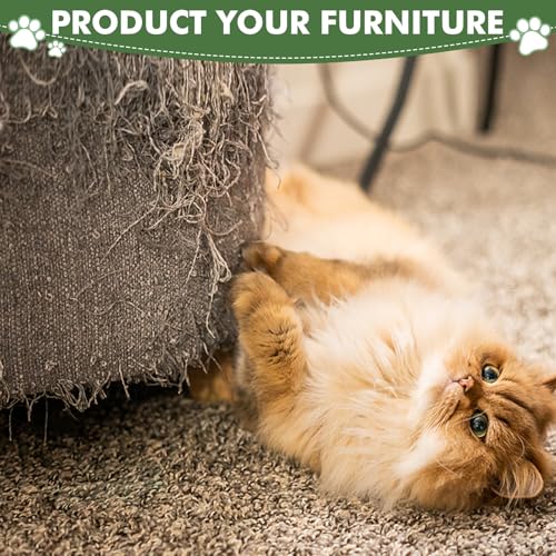 Palm Tree Cat Scratching Post, 36'' Cat Scratcher Post with Natural Sisal Rope, 3 Interactive Balls and Curved Design Scratching Posts for Indoor Cats Adults and Kittens, Multi-Combinable (Style B) - size: Style B