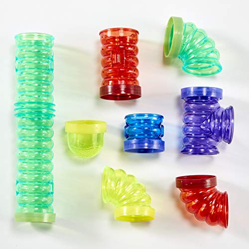 Kaytee CritterTrail Fun-nel 16-Piece Assorted Hamster Tubes - size: 16-Piece Assorted Tubes Kit