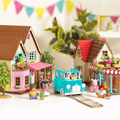 Li'l Woodzeez Lemonade Stand Playset, Rabbit Figurine, 25 Pieces, Playsets - style: Lemonade Stand
