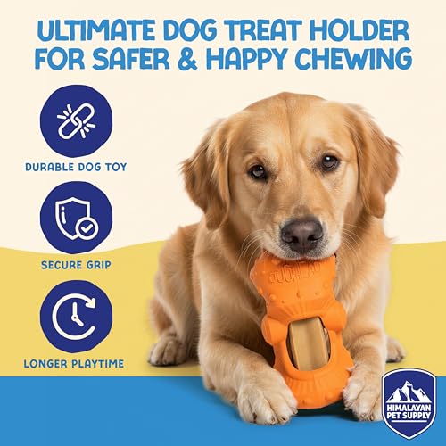 Himalayan Dog Chew Jughead Super Sized Dog Chew Holder, Hold Chews & Treats - style: Super