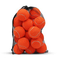 SHYUJAJIE Tennis Ball,20 Pack Practice Balls Bulk,Dog Balls with Mesh Bag - color: Orange