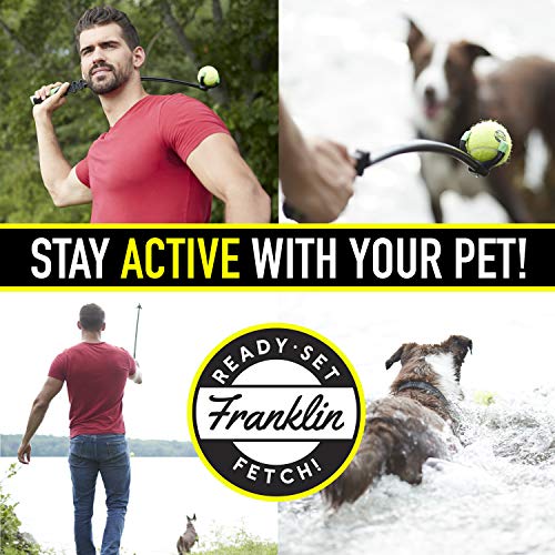 Franklin Pet Supply FETCH-IT LAUNCHER Tennis Ball Thrower - style: 2.5" Ball