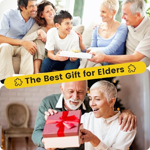 6 Pack 36 Large Piece Puzzle for Seniors Dementia Alzheimer's Products - color: 36 Large Pieces
