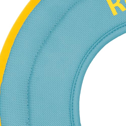 Ruffwear, Hydro Plane Flying Disc Dog Toy, Biolumin Blue, 12", Large