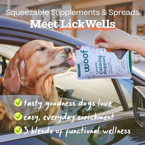 Woof Green FlipMat & LickWells Pumpkin Butter Dog Lick Mat Spread, 12 oz