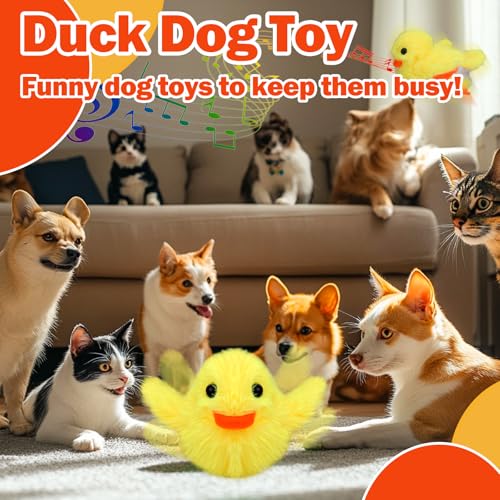 Mity rain Interactive Dog Toys Duck - style: Duck