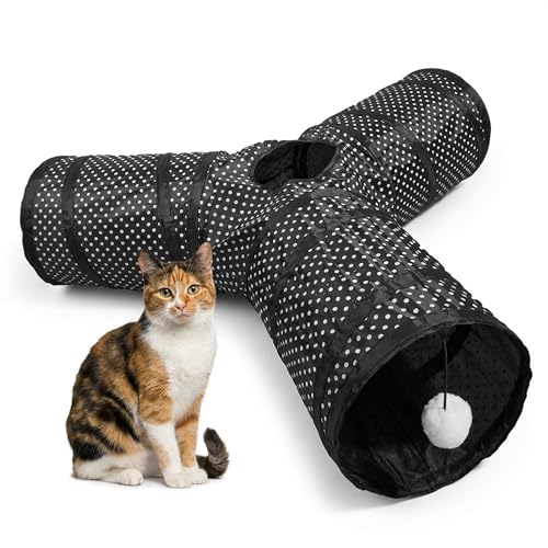 Cat Toy Tunnel Collapsible (Y) - size: Y