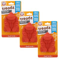 Arm & Hammer Super Treadz Mini Gorilla Dental Chew Toy, Small, 3.5 in, 3-Pk - size: Small (Pack of 3), style: Gorilla