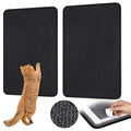 Cat Scratch Furniture Protector Pad Sisal Mat for Couch Scratching Board - color: Black
