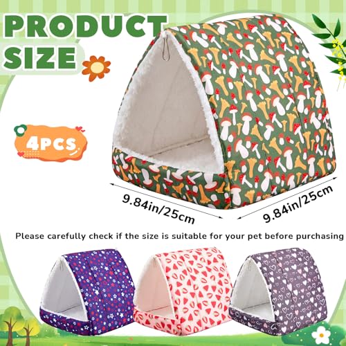 Cinnvoice Guinea Pig Hideout Bed Washable House Cage, Classic, 9.8 in - size: 9.8 in, style: Classic