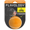 Playology Squeaky Chew Ball Dog Toy - Medium, Cheddar Cheese Scent - size: Medium, style: Cheddar Cheese
