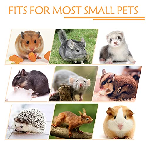 LEFTSTARER Guinea Pig Ferret Rat Hammock Toy Small Animal Cage Accessories Hideout Tunnel & Bunkbed Hammock for Rat Ferret Guinea Pig Hamster Sugar Glider Chinchilla