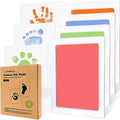 4pk Inkless Baby Hand and Footprint Kit, Mess Free Ink Pads (Candy, L) - color: Candy, size: 4-Pack, Large 3.1” x 4.9”