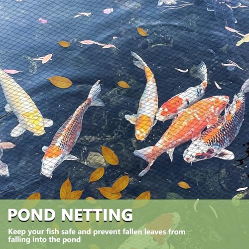 Bird Netting 50x50 FT, 1" Mesh Heavy Duty Garden Netting - size: 50' x 50'