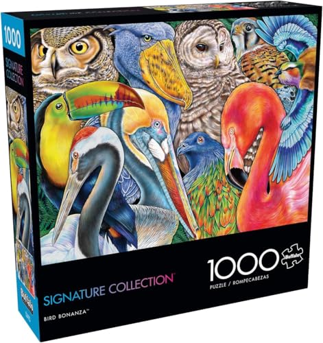 Buffalo Games - Bird Bonanza - 1000 Piece Jigsaw Puzzle for Adults