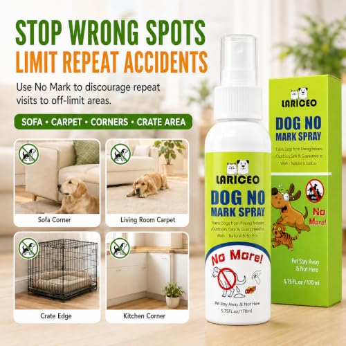 Dog Potty Location Training Sprays for No-Go and Go-Here Zones - size: 360ml