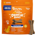 Zesty Paws Functional Dental Bones for Small Dogs - Plaque & Tartar Control - Supports Gut, Skin, Coat, Hip, Joint & Immunity