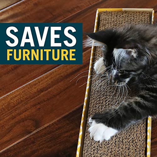 OurPets Straight and Narrow Cat Scratcher Multipack - 3 Pack - size: Pack of 3, style: Single Wide