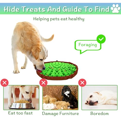 Snuffle Mat for Dogs, 2 PCE Dog Snuffle Mat