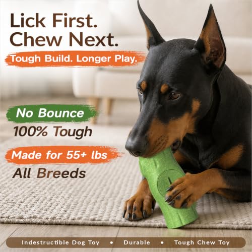 KADTC 2 Pack XXL 3-in-1 Dog Frozen Treat & Lick & Chew Toy for Large Dogs - size: XXL-2PCS