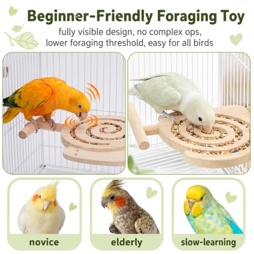 Bird Foraging Toy for Parrots