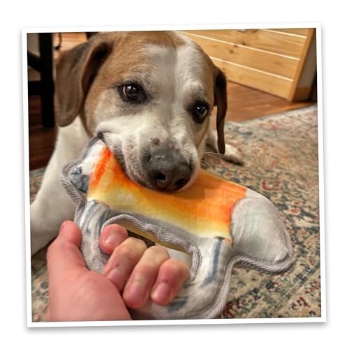 Doggijuana Tuffer Chewer Plush Dog Toy, Beer Mug | Squeaky Refillable - size: Standard, style: Beer Mug