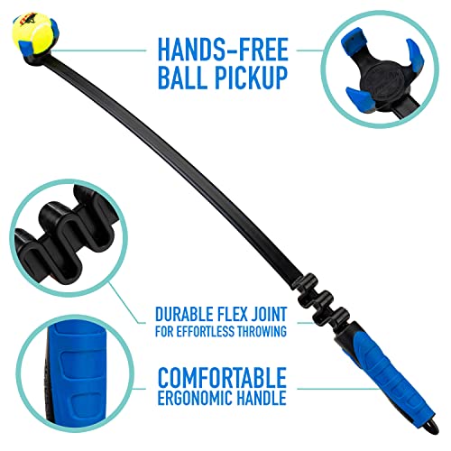 Franklin Pet Supply Co. Mini Tennis Ball Launcher for Dogs - RSF Mini Tennis Ball Thrower for Fetch + Active Play - Perfect Toy for Small Dogs - style: 1.7" Ball