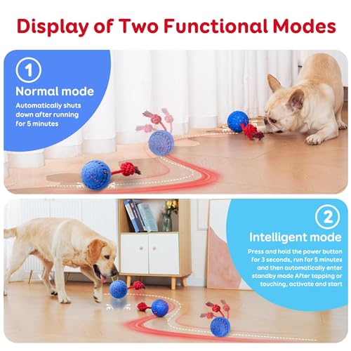 Smart Interactive Dog Toys Ball for Medium and Large Dogs to Keep Them Busy