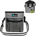 PetAmi Hands Free Dog Treat Pouch for Training and Walking, Stripes - color: Black Stripes