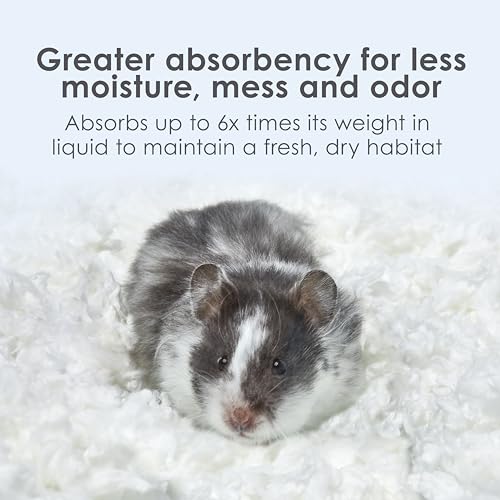 Kaytee Clean & Cozy Paper Bedding for Small Animals, White, 100 Liter - size: 100 Liter