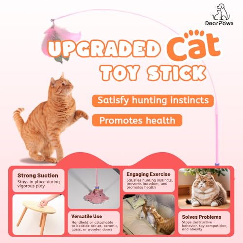 3-in-1 Cat Toy and Cat Window Perch, Window-Mounted Hammock with Scratching Board, Interactive Teaser Wand, Smart Ball with LED Lights