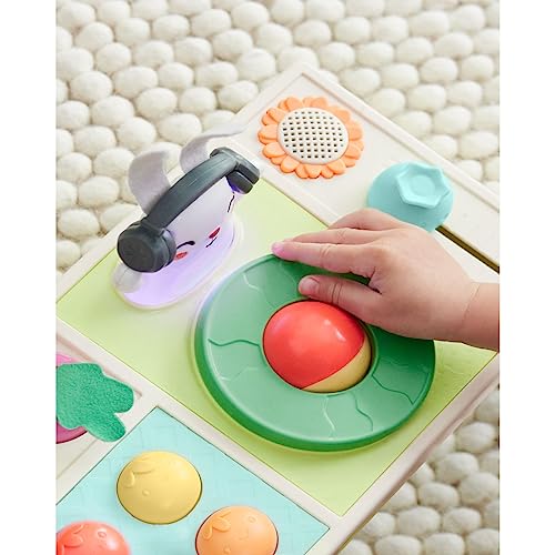 Skip Hop Baby Musical DJ Set Toy with Lights, Songs, Sound Effects, and Soft Textures, Farmstand Let The Beet Drop DJ Set - color: Dj Set